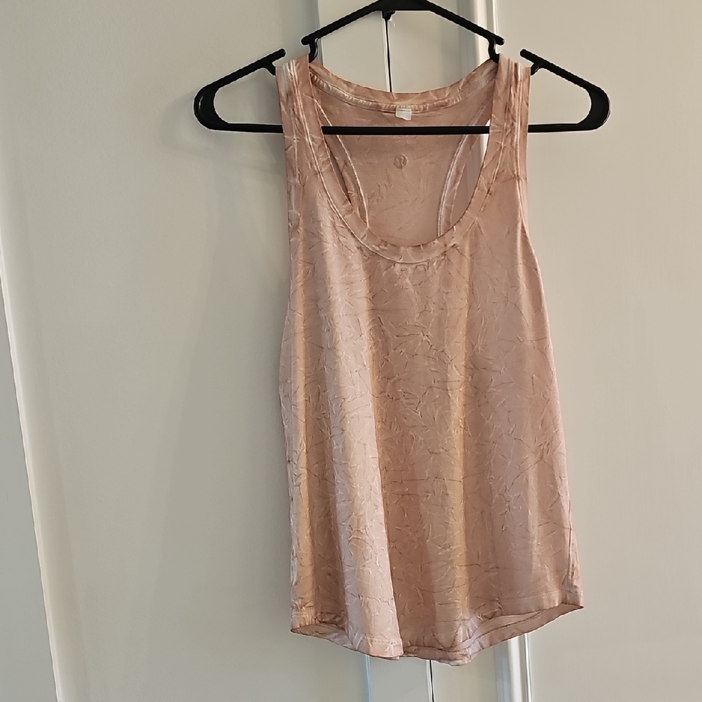 Lululemon Love Tank, Size 4, Summit Wash, Smokey Topaz, No Tag